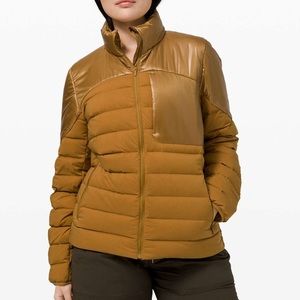 Lululemon Navigation Stretch Jacket spiced bronze size 6